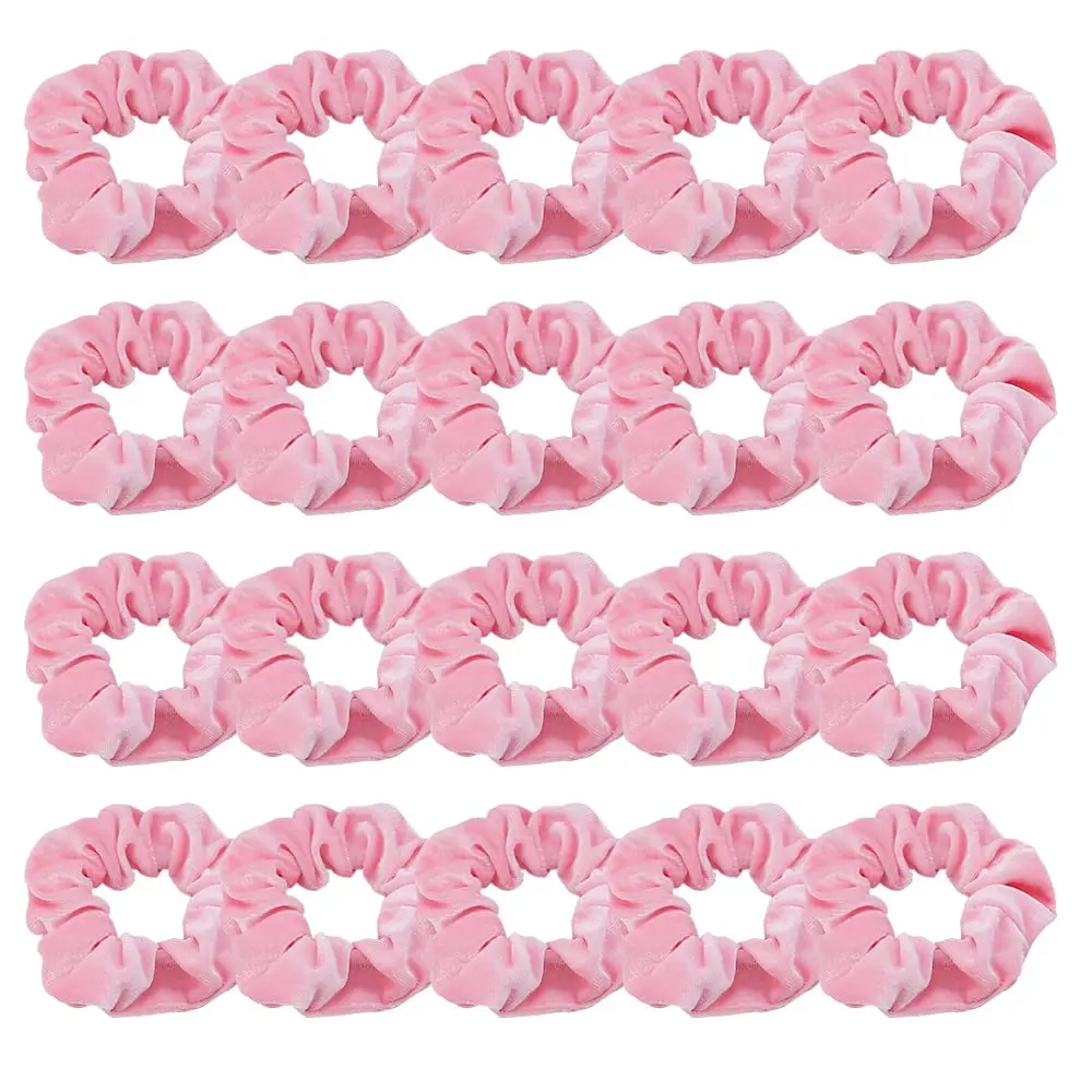 20 count   Scrunchies, Soft Hair Ties for Women Girls Elastic Bobbles Ropes Scrunchie, Cute Hair Accessories for Daily Use