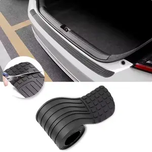 Car Trunk Threshold Strip Anti-Scratch Tailgate Guard Anti-Step Bumper Protector Sticker