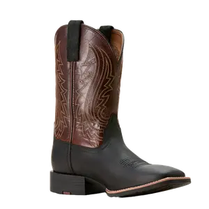 Ariat Men's Sport Big Country Basic Black & Mahogany Cowboy Boot 10053629