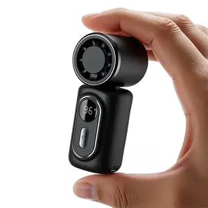 Mini Portable Handheld Clip Fan, 3-in-1 Rechargeable 3000mAh Battery, 5 Speeds, 180° Adjustable Airflow, USB Cooling, Perfect for Travel, Office, and Personal Use - Protection