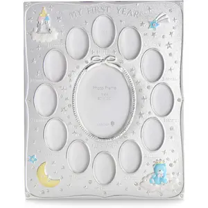 LASODY Baby'S First Year Picture Frame, First Year by Month ,Baby Picture Frame LASODY