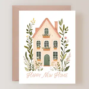 Happy New Home Card, Housewarming Card