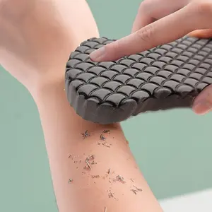 2Pcs Double-Sided 3D Fish Scale Exfoliating Bath Sponge, Soft Foam Body Scrubber with Hanging Design, Easy to Clean, Quick-Drying Skin Care Bath Accessory for Home Spa