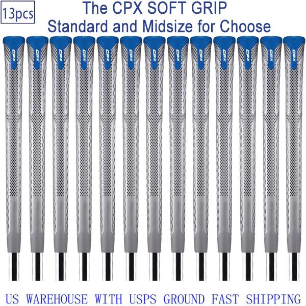 13Pcs Golf Club Grip Golf Grip CPX TPE Rubber Golf Grip Anti-Slip Softest Grip