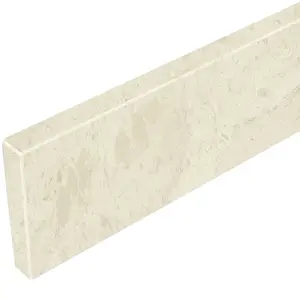 Madreperola Creamy Beige Stone Vanity Backsplash