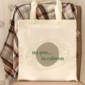 Ta Cabron Canvas Tote Bag