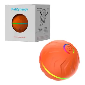 Interactive USB Squeaking Dog Toy Two-Mode TPU Dog Toy: Chew-Proof & Easy-Clean, Normal/Smart Modes for All-Day Boredom Busters (Pups Love It! play mode