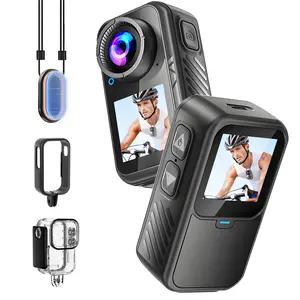 NUISK action camera( memory card not included) Supports U3 and higher high-speed cards, built-in anti-shake, touch screen design, beginner-friendly. Perfect for cycling, pet shooting, daily vlogging and gifting, ideal for TikTok Shop. tiktokshopspringglow