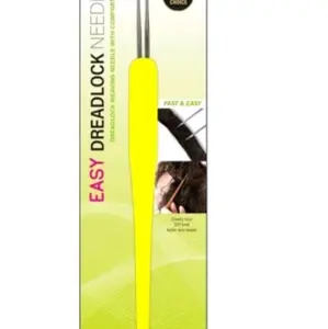 Magic Collection Easy Dreadlock Needle 2-Hook for Fast & Easy Dreadlock Weaving with Comfortable Grip
