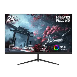 24" 180Hz FHD Gaming Monitor 1ms Response Time, FreeSync, Speakers, VESA, Ideal for Esports, Streaming, Gaming Setup and Smooth PC Game Play
