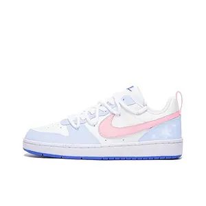 Nike Court Borough Low Leather Sneakers for Girls with Slip-Resistant Sole in Pastel Colors Trending Shoes, House White Official Shoes to Get / Maison Mihara
