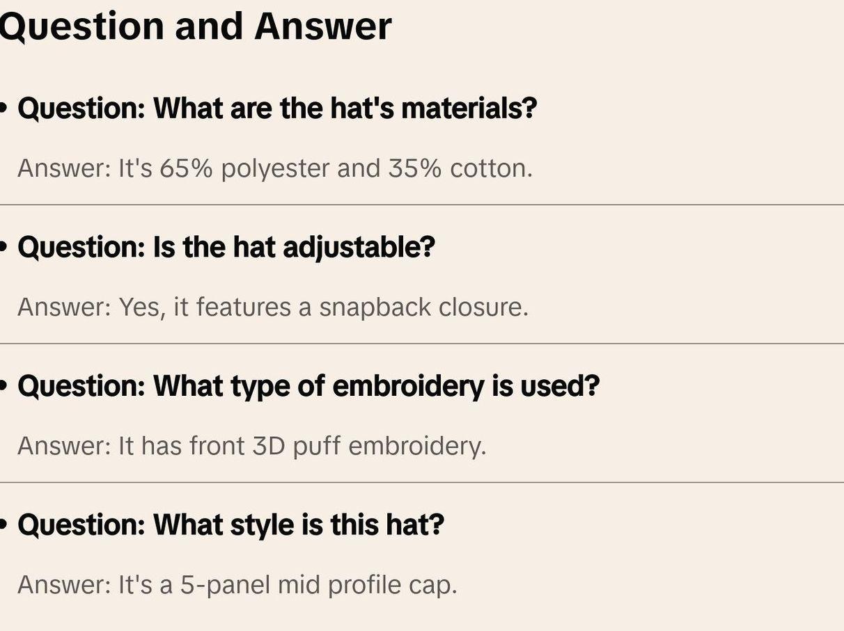 Zaddy Natural & Black Cap – Premium Casual Hat