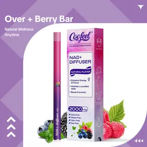 Coofeel NAD+ Mixed Berry Aroma Oral Energy Bar – Fresh Taste, Smooth Daily Boost