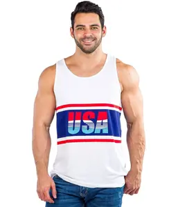 Men's Retro Patriotic Tank