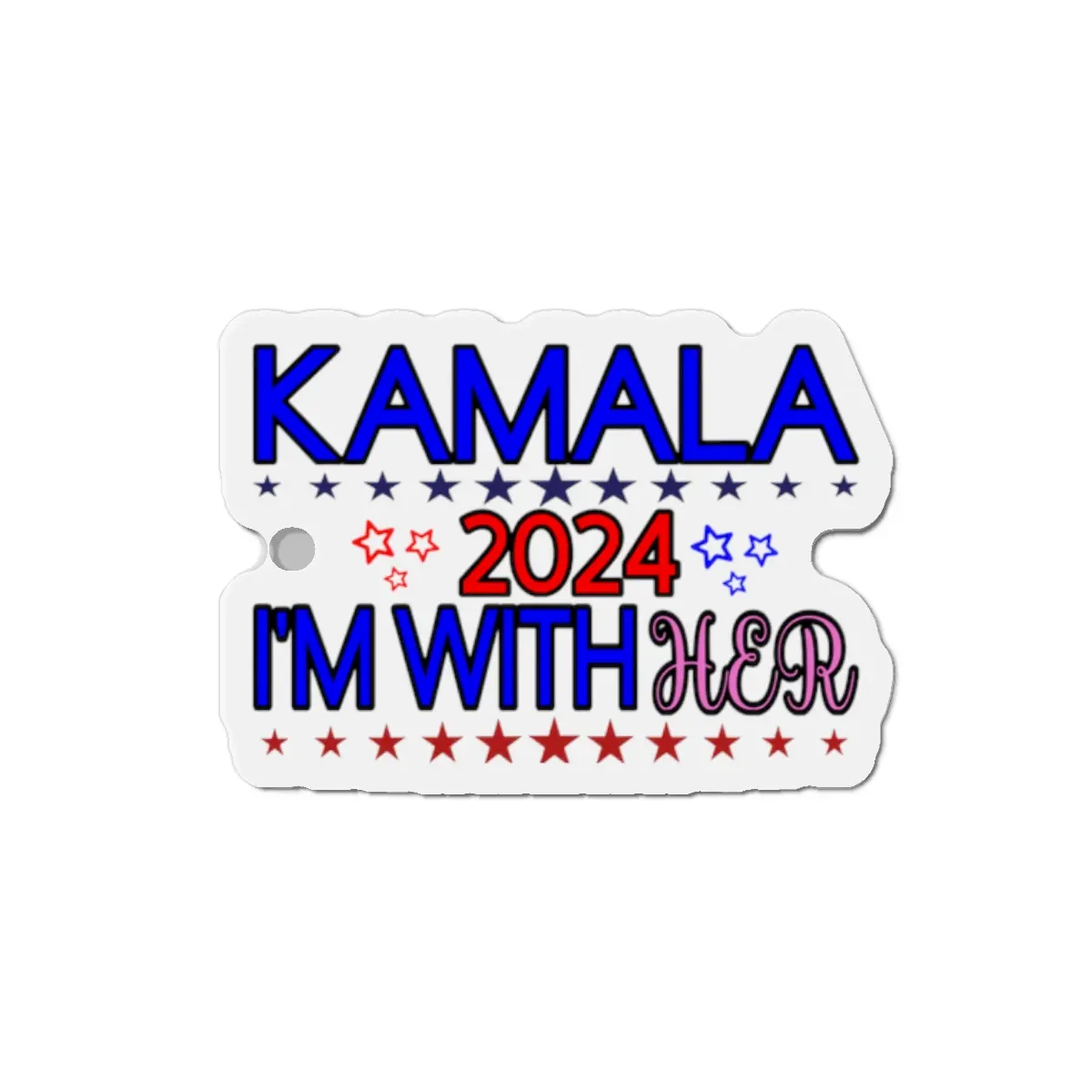 Kamala Harris 2024 Die-Cut Magnets