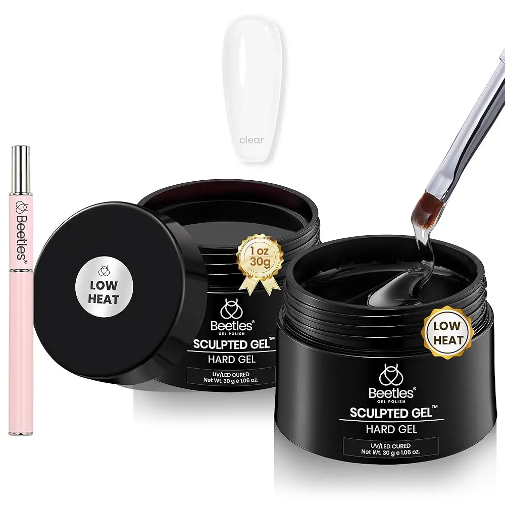 30g*2Pcs Low Heat Sculpture Gel - Clear 