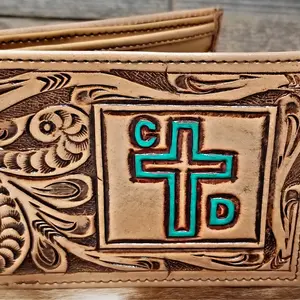 Custom Leather Wallet Handmade (Ships in 4 to 6 weeks)