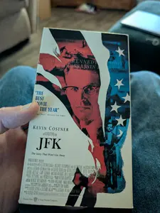 JFK with Kevin Costner 2 VHS tapes