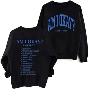 Sweatshirt Megan Moroney 'Am I Okay?' Sweatshirt, Country Music Merch, Megan Moroney Album Crewneck, Vintage tshirt, Trendy shirt, Aesthetic t-shirt, Graphic Sweatshirts, Country Sweatshirts