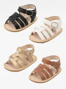 Strappy Cross-Front Baby Sandals