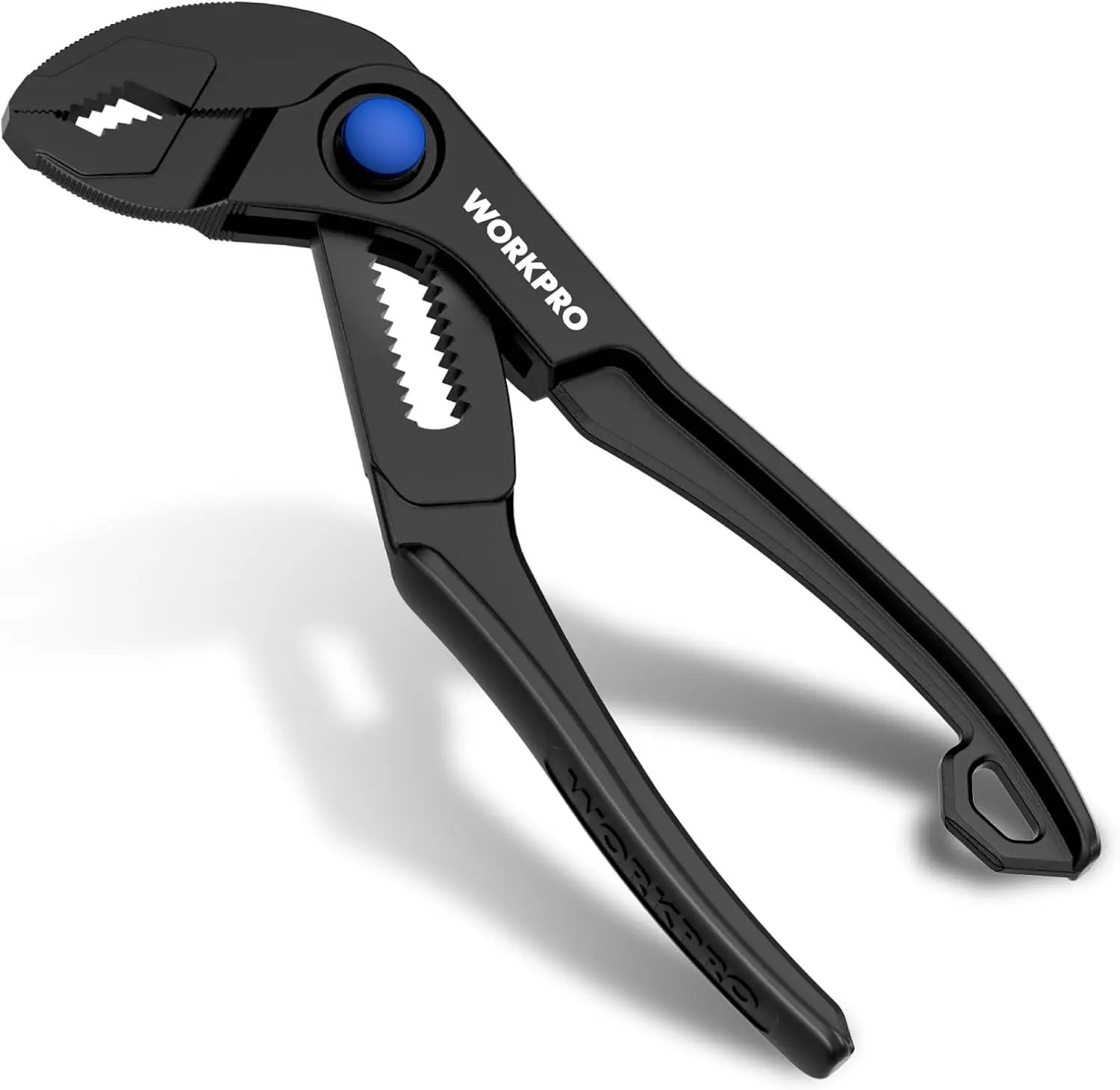 Mini Water Pump Pliers, 4-Inch Groove Joint Pliers for Tight Spaces | Tongue and Groove Pliers, Alloy Steel, 15-Position Push-Lock, V-Jaw Design, Multi-Surface Grip, Pocket Size, Every-Day Carry