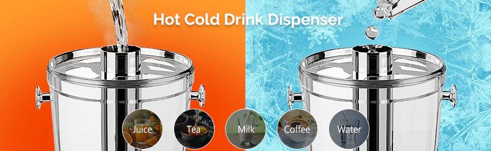 [FLASH SALE]  ROVSUN 4.4 Gallon Juice Beverage Dispenser with Ice Container