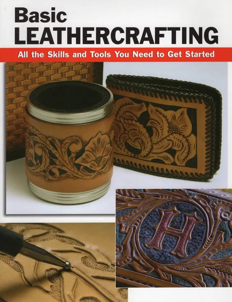 USED Book - Basic Leathercrafting by Letcavage, Elizabeth (Paperback) - english