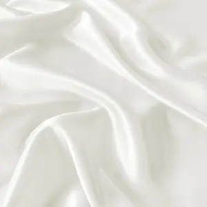 Satin Photography Backdrop 3.3x2.5ft - Wrinkle-Free Silky Fabric Background for /Cosetics/Flat Lay/Studio, White Backdrop Cloth (100x75c)