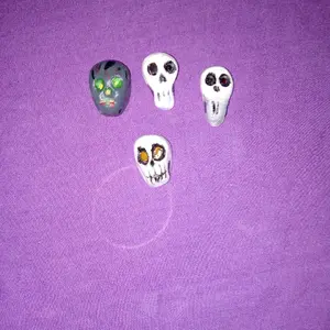 Bad Luck Charms Handmade Clay Skull Designs Unique Personalized Collectible Artisanal Gifts for Creative Expression