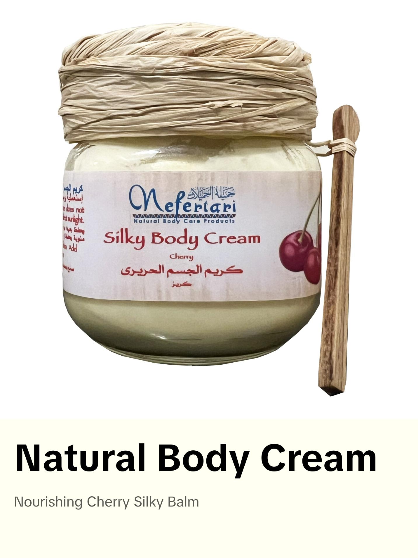 Silky Body Cream (Cherry)