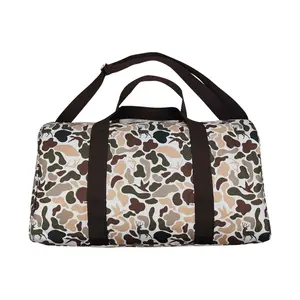 Camo Travel Duffle: Style Meets Function