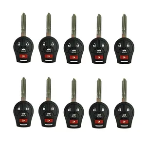2003 - 2017 Nissan Remote Key 4B FCC# CWTWB1U751 (10 Pack)