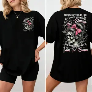 T-shirt For Gen X Baby Boomers Millennial, I Am The Storm Reaper FAFO Short Sleeve Raised on Hose Water and Neglect   Two-Sided Design Women and Men Hoodie Casual Classic Fit