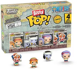 Funko Bitty POP!: One Piece - Nami 4-Pack  [COLLECTIBLES] Vinyl figurine/statue, 4 Pack, Collectible