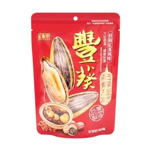 TRIKOFOODS Taiwanese Sunflower Seeds - Longan & Red Date Flavor, 150g Snack Pack
