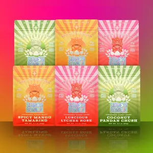 6-Pack [SPECIAL] Saigon Bonbon three flavors Vietnamese Gummy Candy