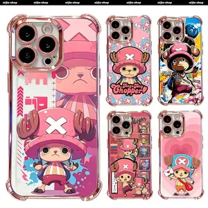 Anime Chopper Phone Case Suitable for IPhone 17 Promax 16 15 14 13 12 11  Pro Max Air X XSMAX  Plus Anti Fall Transparent Soft Back Cover, Durable Material Protection Protective