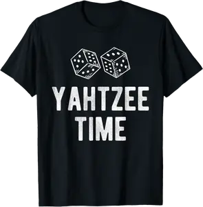 Yahtzee Time Player Dice Game T-Shirt - Keylamartine Shop 33YB0CQMS7T3C