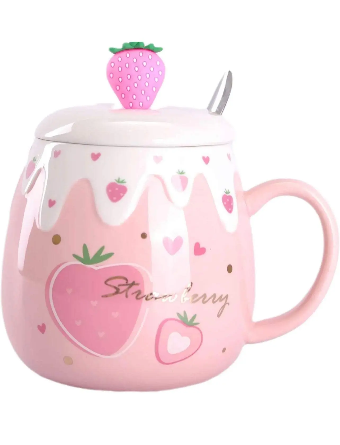 Strawberry Coffee Cup Mug Strawberry Coffee Cup Mug