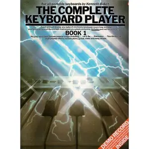 USED-The Complete Keyboard Player - Book 1 by Kenneth Baker (Paperback)