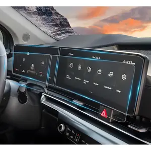 2026 Kia Carnival Screen Protector Antiglare for 2025 2026 Kia Carnival (LX/LXS/EX/SX/SX Prestige) 12.3" Infotainment Touchscreen Cover Saver for Kia Carnival 2026 Accessories 4-Pack (Split Screen)
