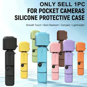 Silicone Case for Dji Pocket 4, Scratch-Resistant Camera Gimbal Protective Case Cover, Durable Camera Photo Accessories, Ideal for Photography Enthusiasts