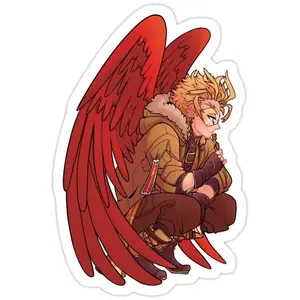 Chicken Hawks Sticker