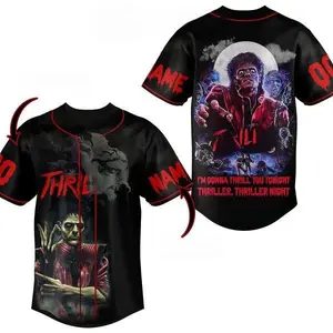 Michael Jackson Baseball Jersey King of Pop – Retro MJ Fan Apparel Unisex