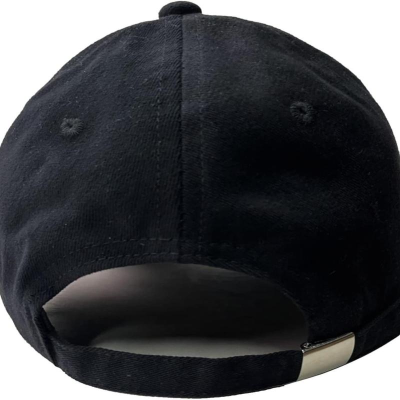 Original Classic Low Profile Baseball Cap Golf Dad Hat Adjustable Cotton Hats Men Women Unconstructed Plain Cap One Size Fits Most Comfortable for Everyday Sports Fishing Travel Outdoor Activities Black