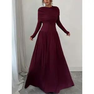 Elegant Cocktail Dress for Women, Formal Church Wedding Guest Gown, Sophisticated Party Dress for Special Occasions
