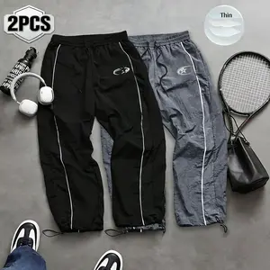 SummerVibes Men's New Sports and Leisure Pants with Loose Design, Fashionable and Versatile