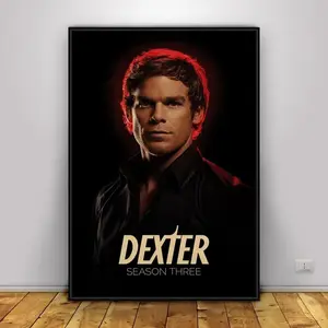 Dexter Wall Poster, Without No Frame Artistic Print for Home or Office Decor, Perfect for Fans of the Iconic TV Show Series