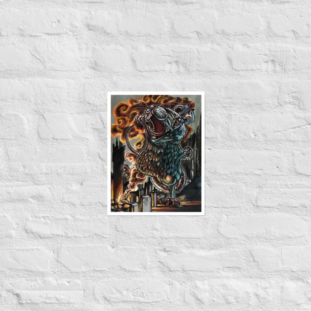 Rat Attack Poster
