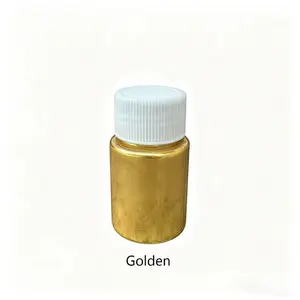 Gold Mica Powder Metal Resin Dye Candle Soap Clay Nail Art DIY Craft, 10ML, Perfect for Creative Projects, Enhance Your Crafts